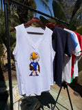 women's Clutch the Bald Eagle Tank Top