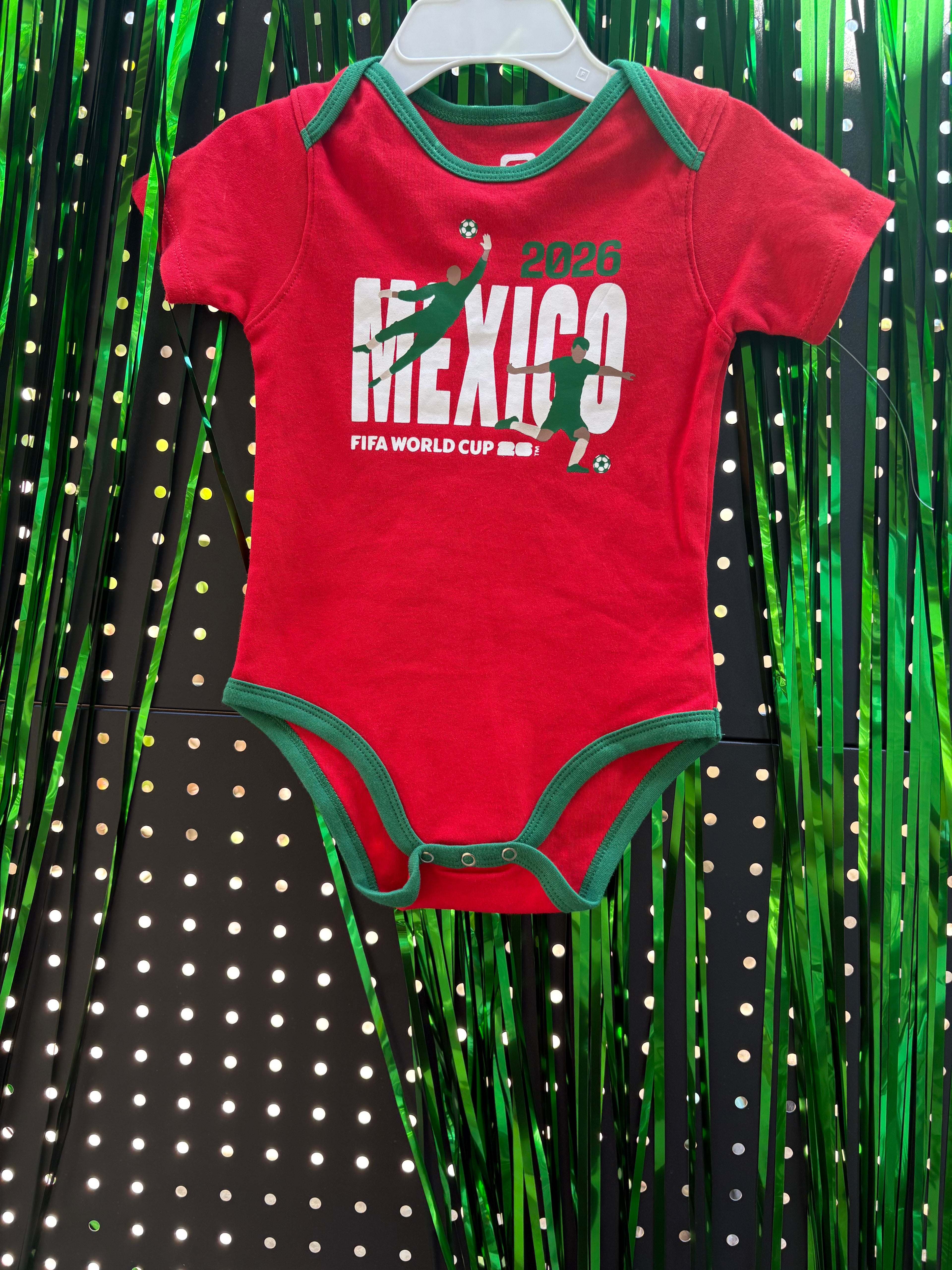 Mexico 2026 infant and toddler bodysuit